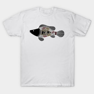 Aboriginal Art - Fish T-Shirt